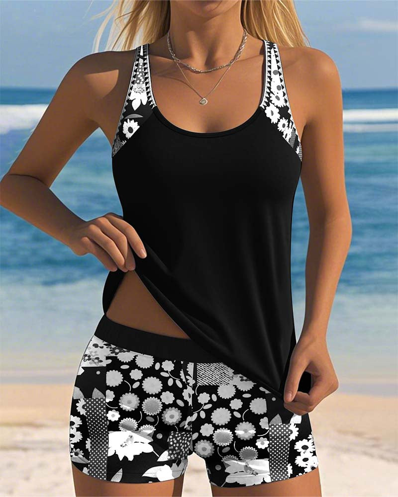 FRANCHESKA | CLASSY MODERN TWO-PIECE SWIMSUIT
