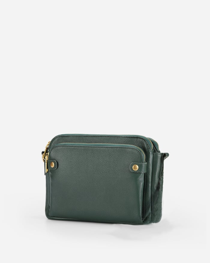 JENNIE | CHIC THREE LAYER CROSSBODY BAG - La femme Toronto