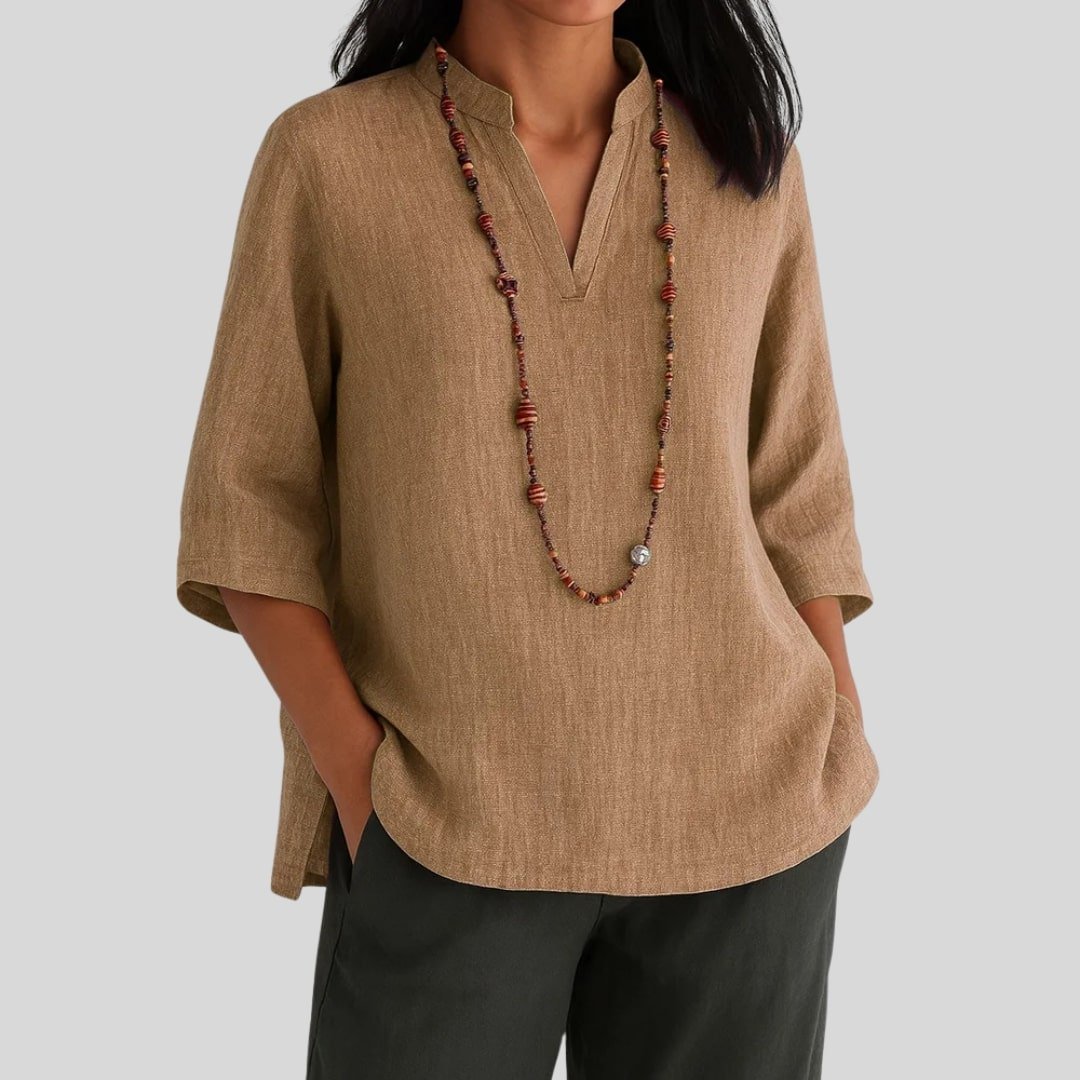 Jubilee - Elegant Casual Blouse - La femme Toronto