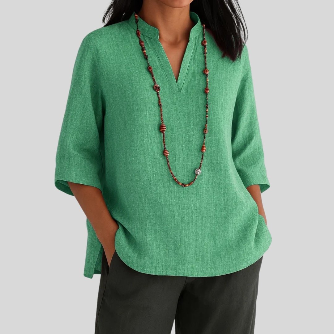 Jubilee - Elegant Casual Blouse - La femme Toronto