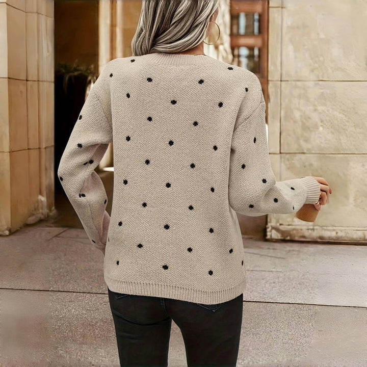 MAEVE™- Polka Dot Sweater - La femme Toronto