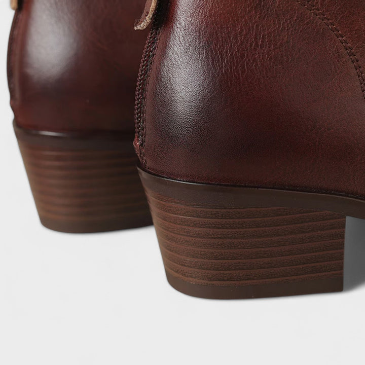 Avenya | Classic Low-heel Boots