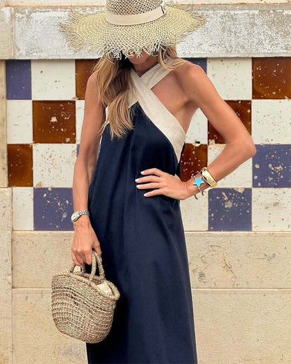 Sienna | Cross Neck Dress