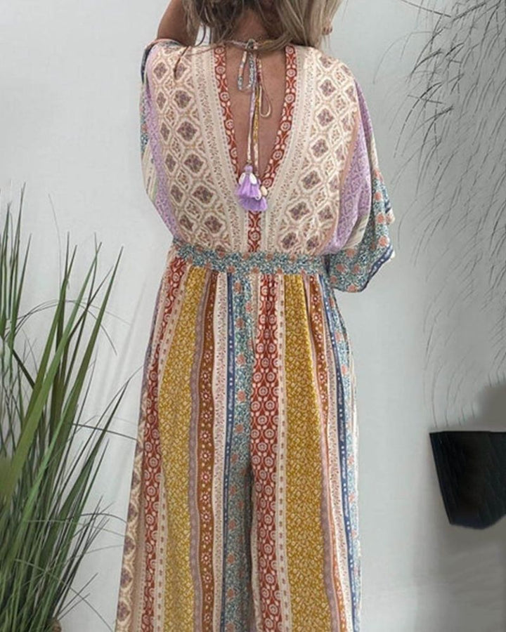 MAKUTA - Jumpsuit with flare sleeves - La femme Toronto