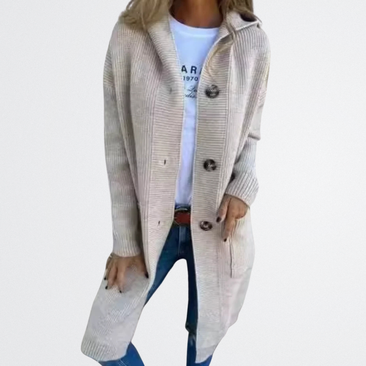 Fiona- Relaxed Fit Knit Coat