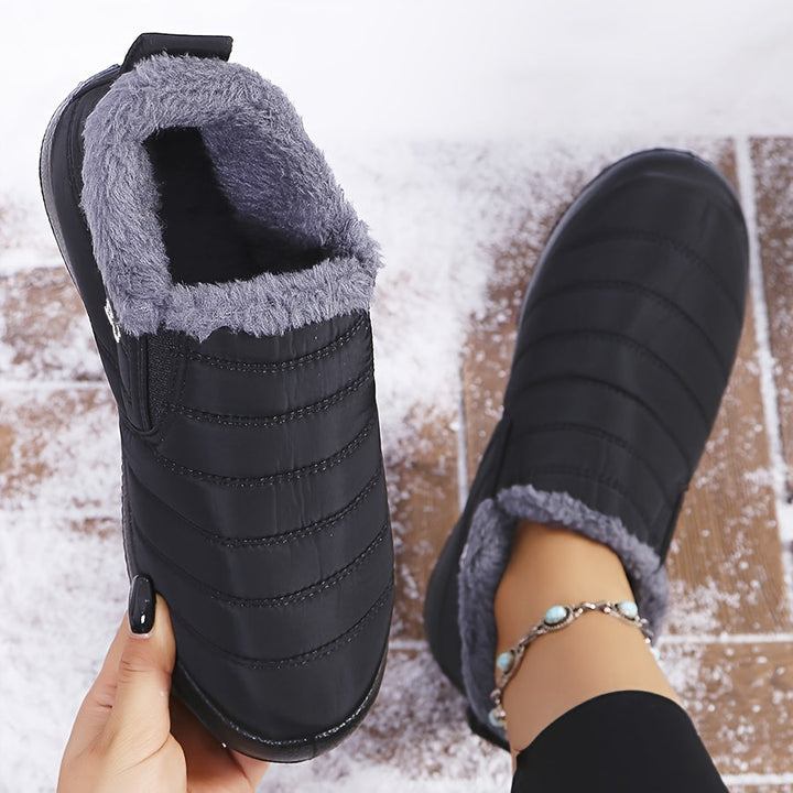 Roona | Warm Winter Slip-On Boots
