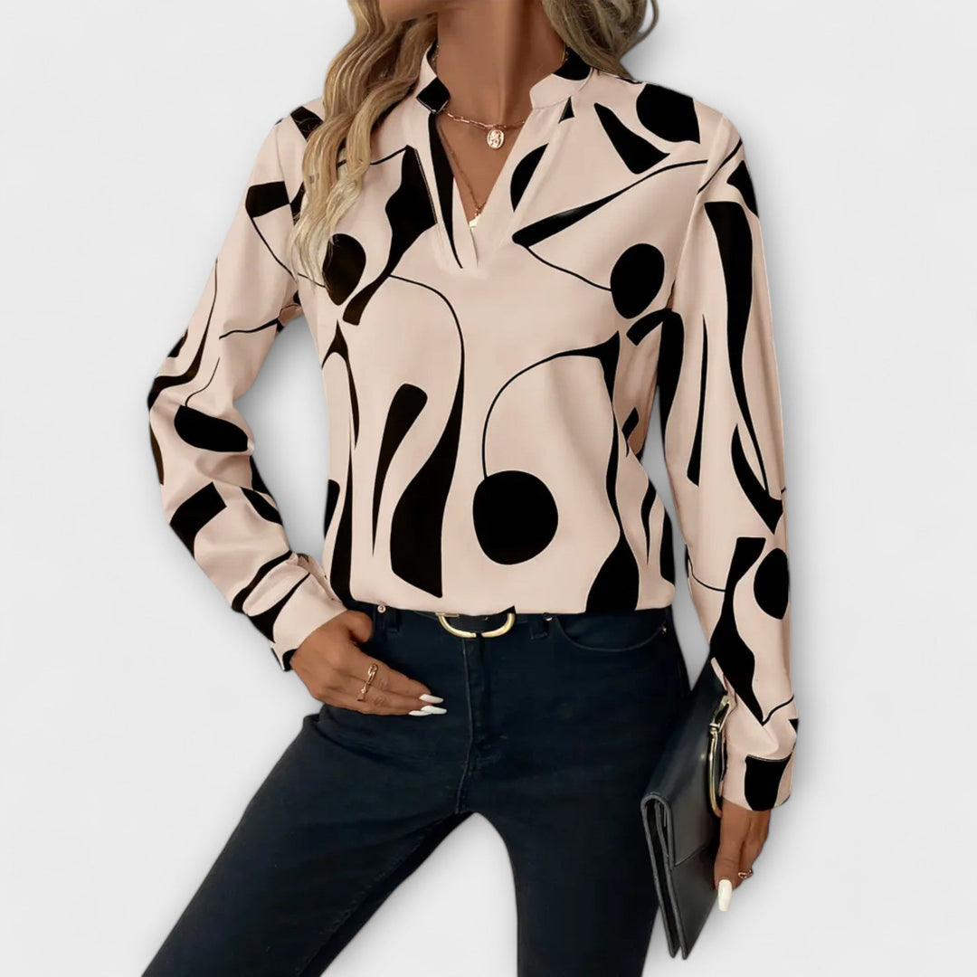 Blair- Blouse Long sleeves - La femme Toronto