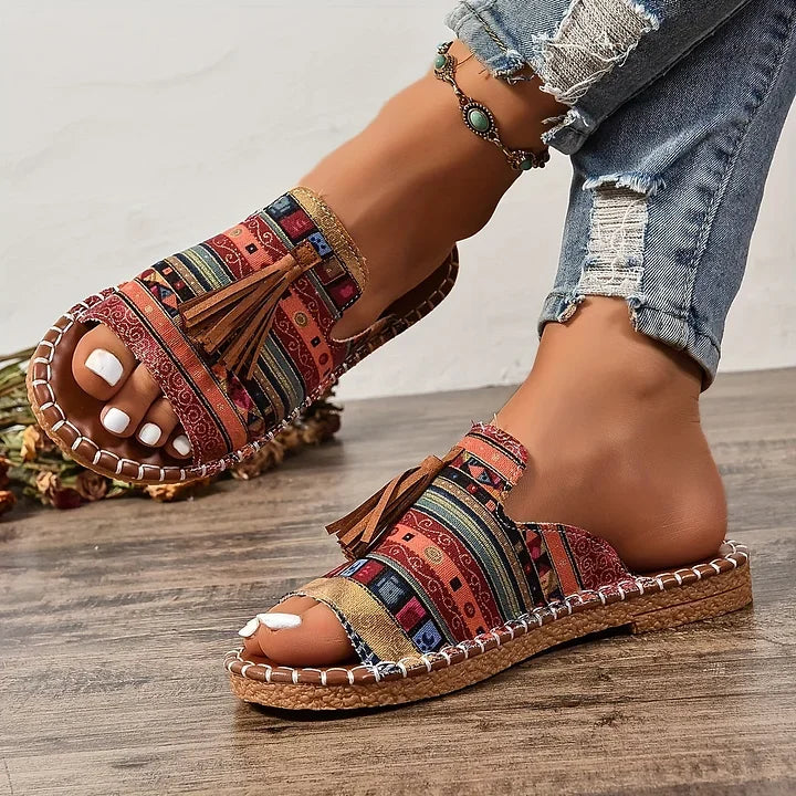 LORRAINE | CASUAL ORTHOPEDIC SANDALS - La femme Toronto