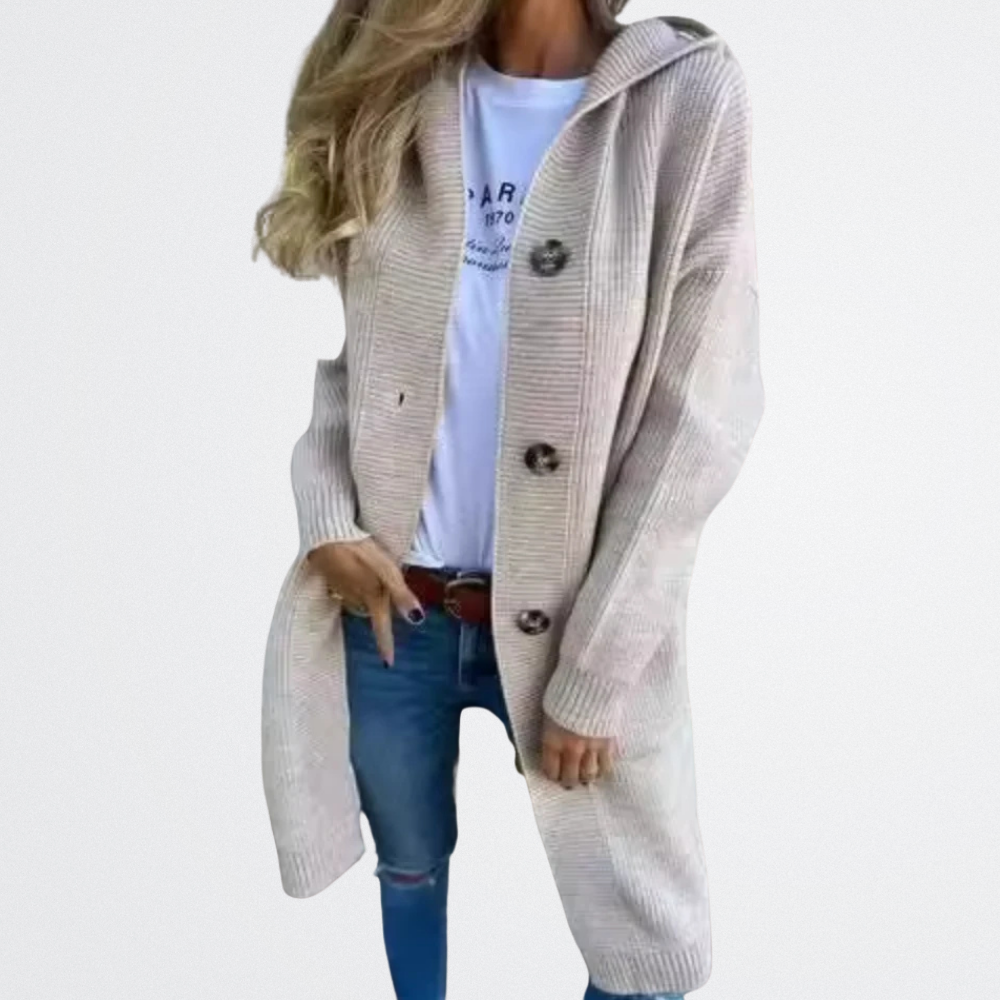 Fiona- Relaxed Fit Knit Coat