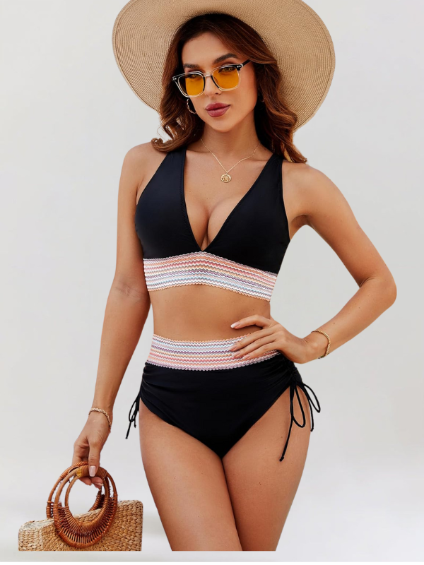 Lidia – Bikini Set with Tummy Control and High Waist - La femme Toronto