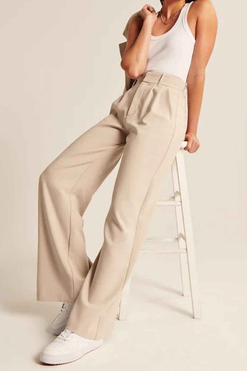 Classically Vogue Business Trousers - La femme Toronto