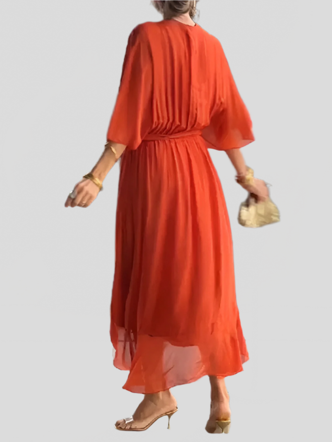 Adriana | Silk Dress - La femme Toronto