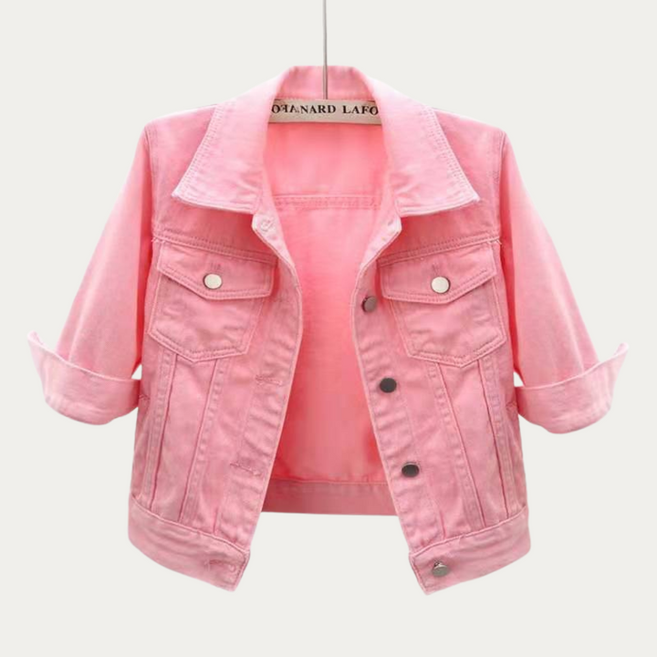 Riley – Classic Denim Jacket - La femme Toronto