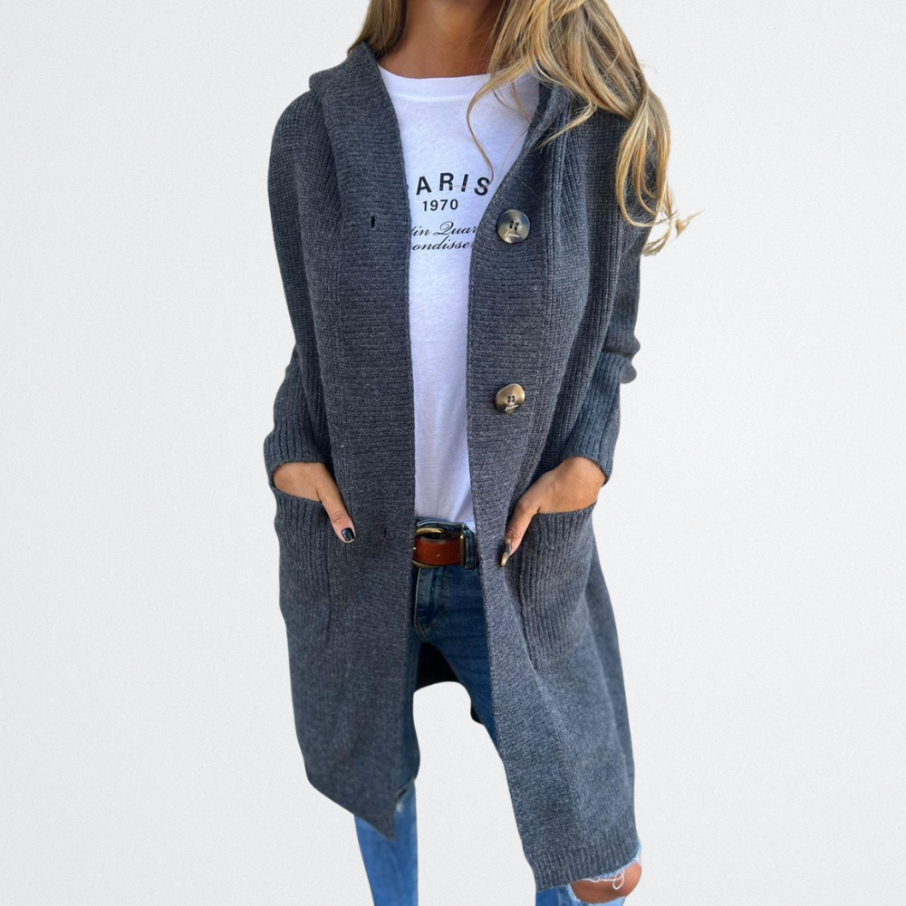 Fiona- Relaxed Fit Knit Coat