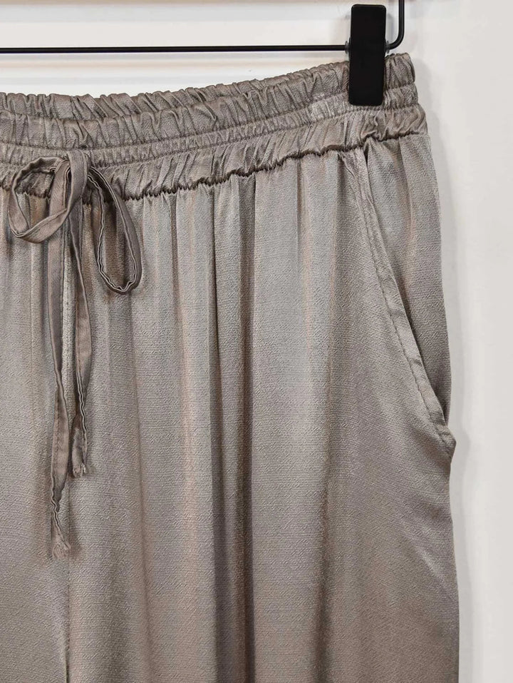 Isla - Wide Leg Lounge Set - La femme Toronto