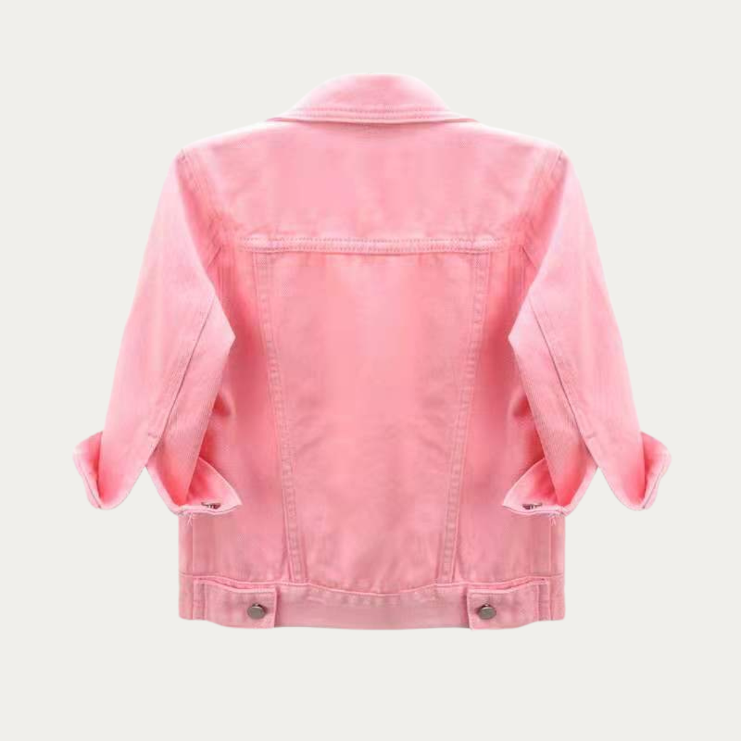 Riley – Classic Denim Jacket - La femme Toronto