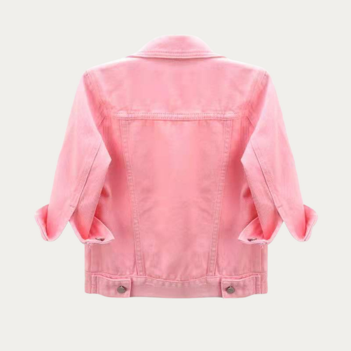 Riley – Classic Denim Jacket - La femme Toronto