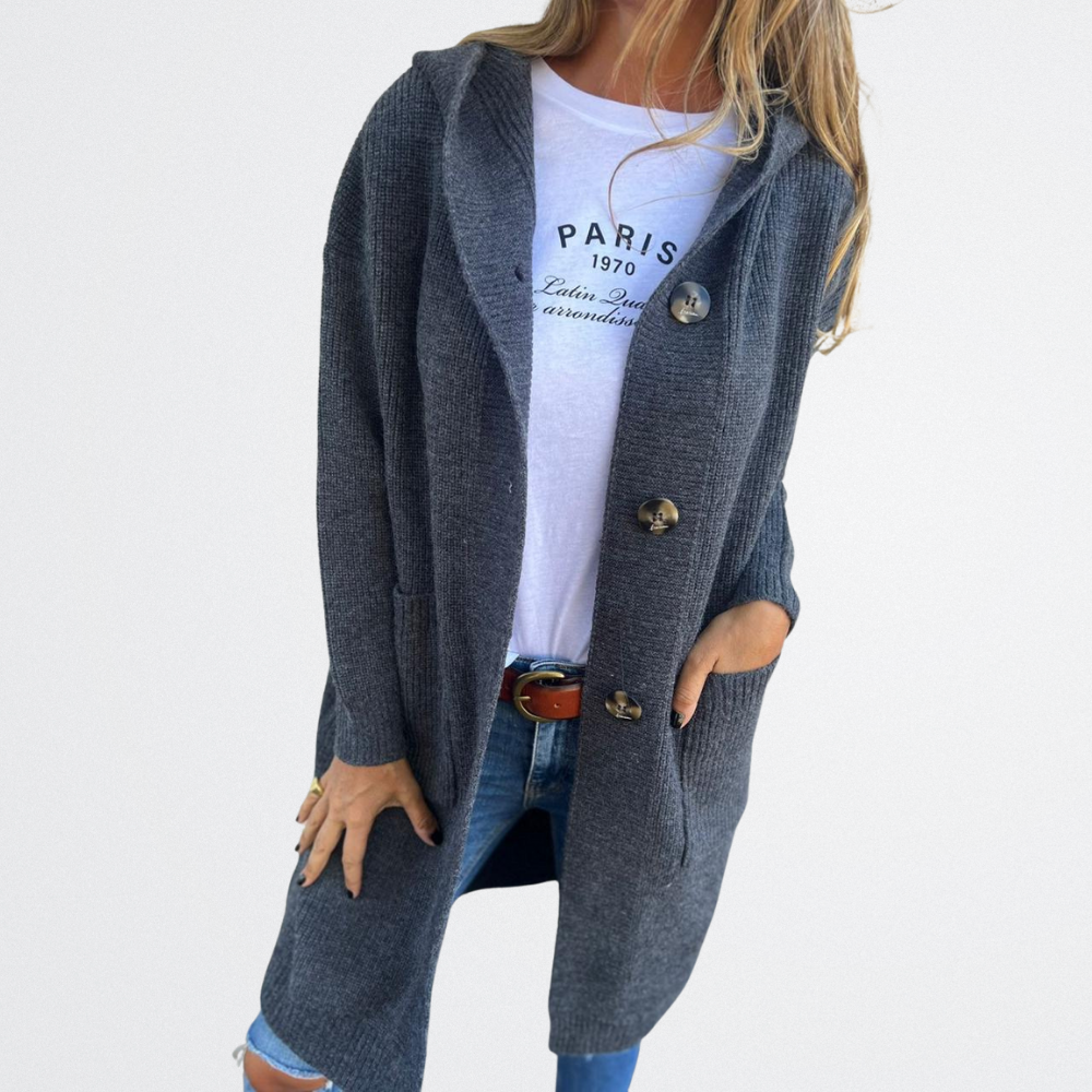 Fiona- Relaxed Fit Knit Coat