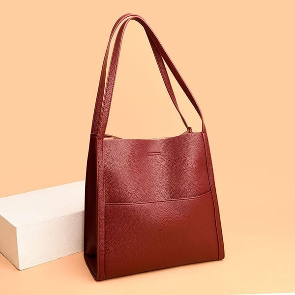 Rowena - Elegant Structured Tote Bag