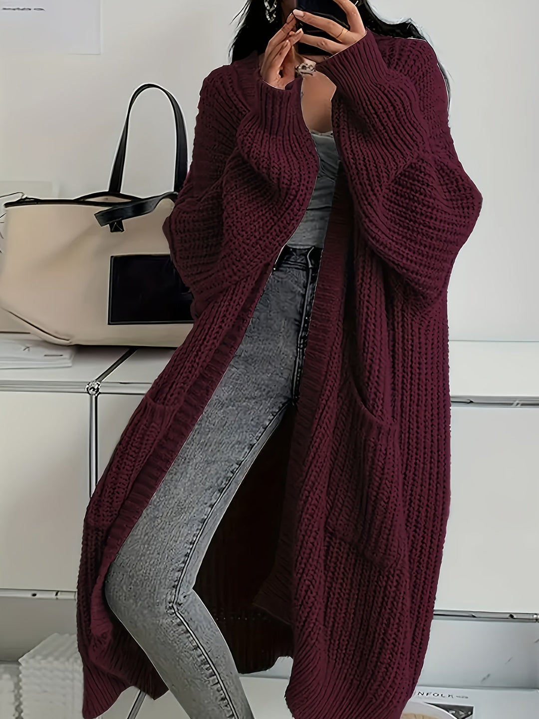Alice – Cozy Confidence Longline Cardigan