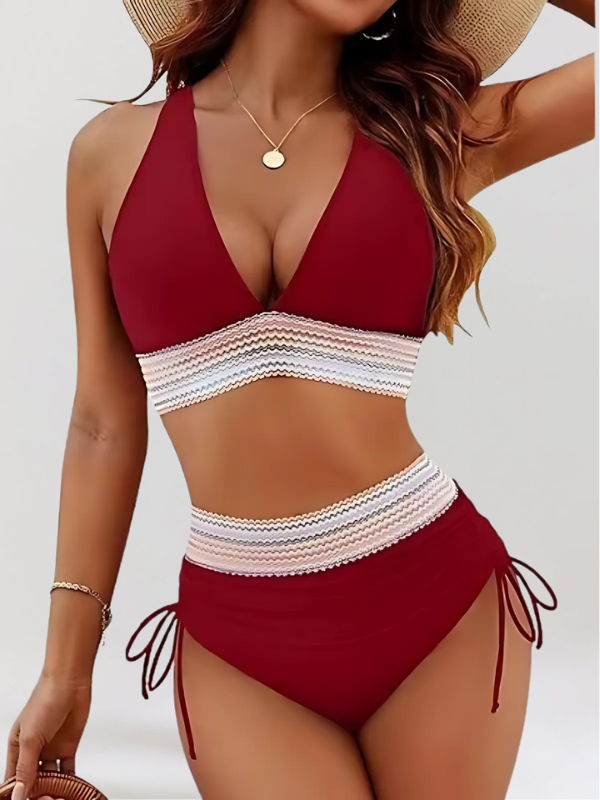 Lidia – Bikini Set with Tummy Control and High Waist - La femme Toronto