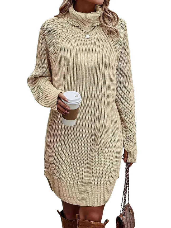 Melly - Women's Knitted Sweater Dress