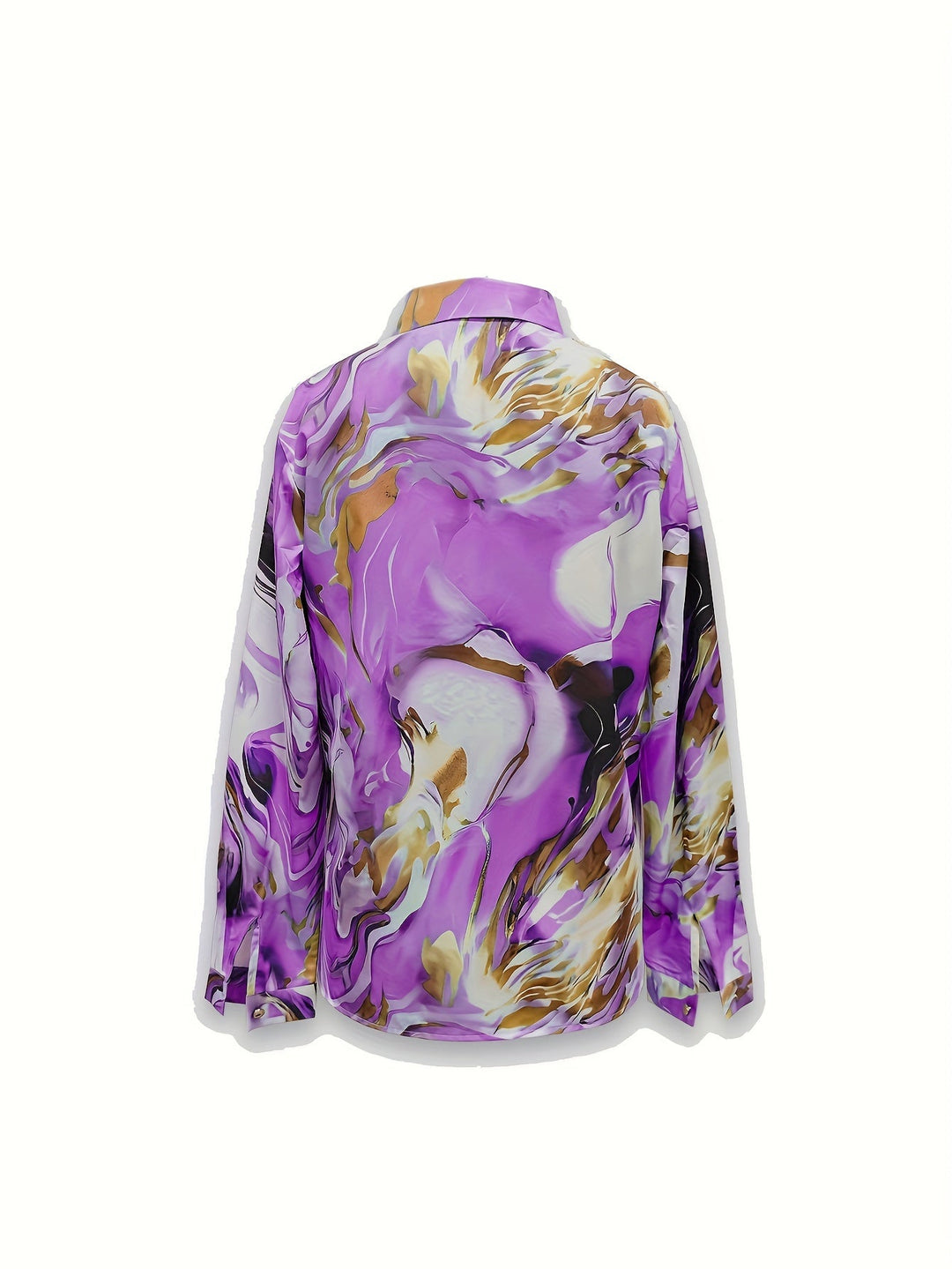 Summer – Abstract Print Shirt - La femme Toronto