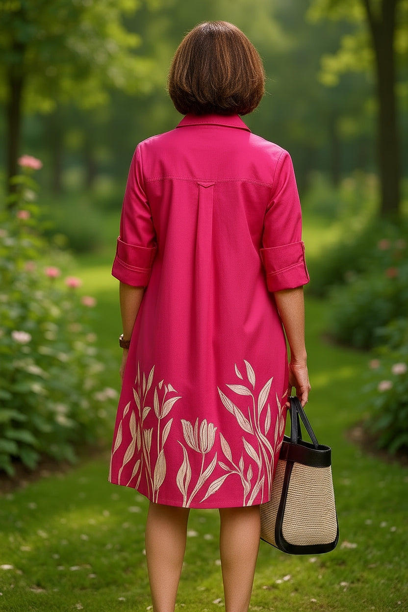 Grace™ | Udobna midi haljina