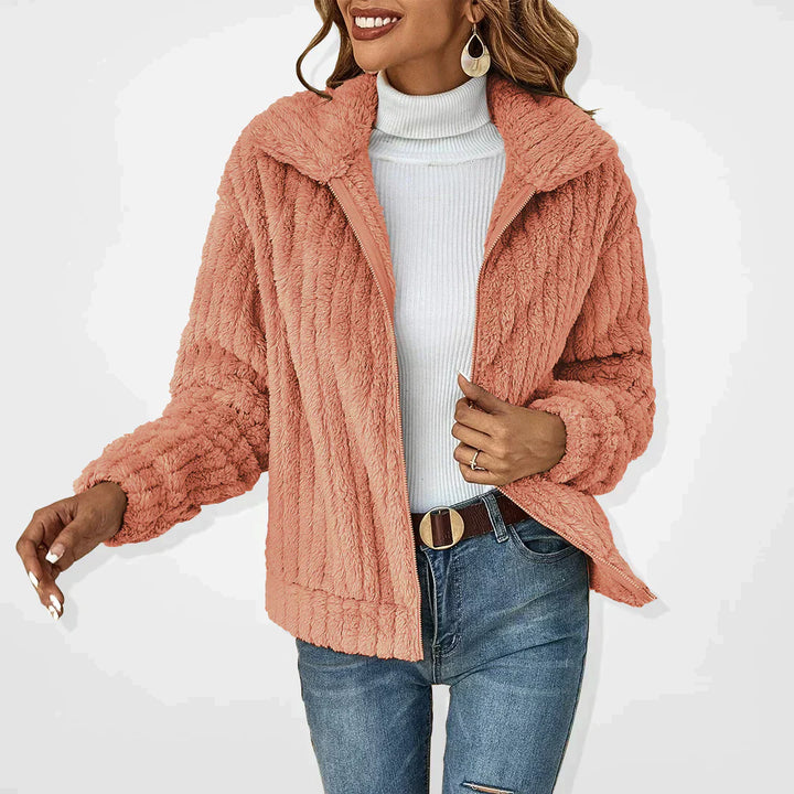 GENEVIEVE™ - Stylish Sherpa Jacket - La femme Toronto