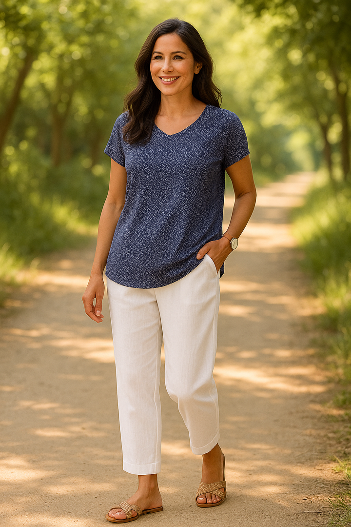 Sylvie – Breezy Summer Trousers - La femme Toronto