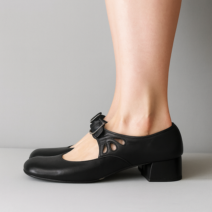 Mary | Orthopaedic Leather Flats