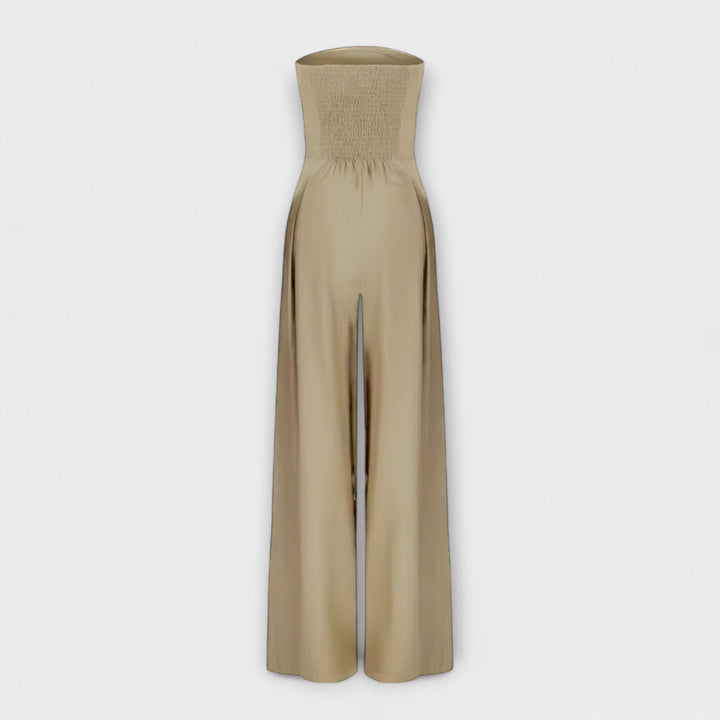 Amélie - Elegant Strapless Jumpsuit - La femme Toronto