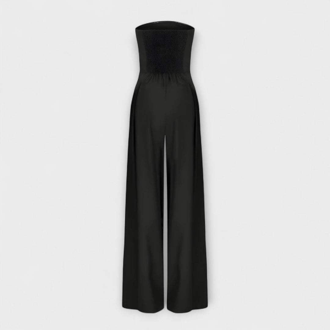 Amélie - Elegant Strapless Jumpsuit - La femme Toronto