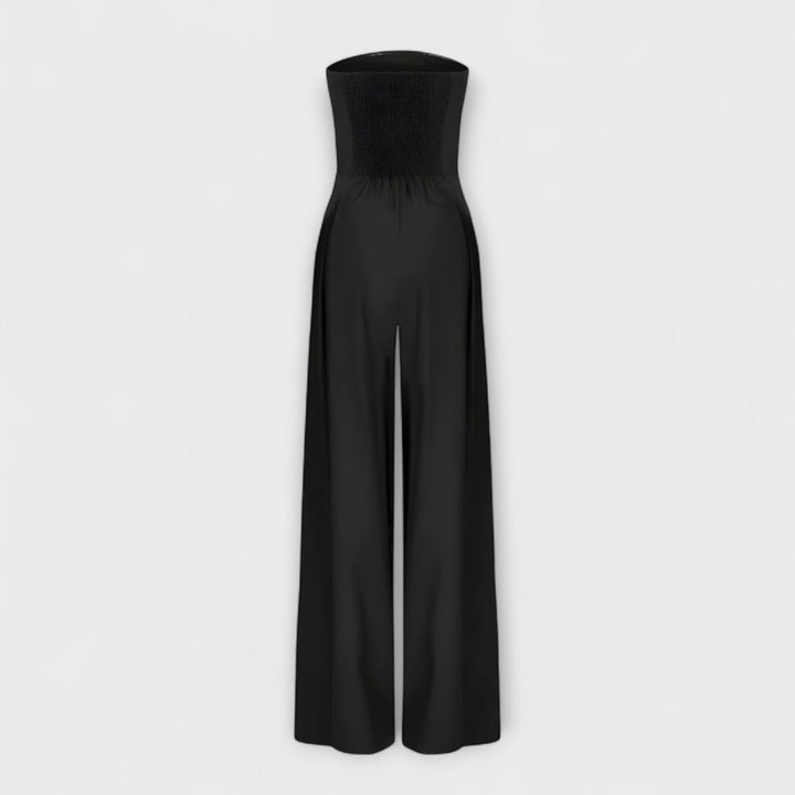 Amélie - Elegant Strapless Jumpsuit - La femme Toronto