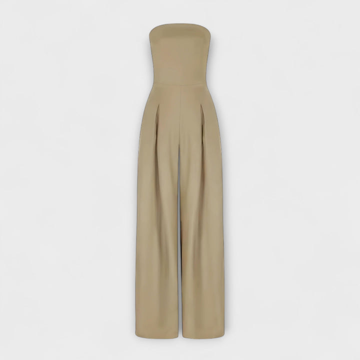 Amélie - Elegant Strapless Jumpsuit - La femme Toronto