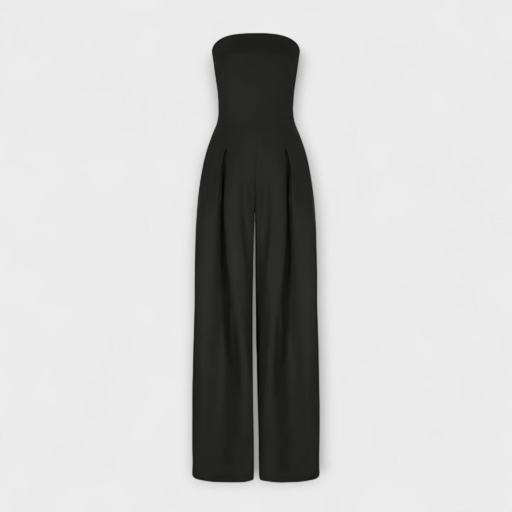 Amélie - Elegant Strapless Jumpsuit - La femme Toronto