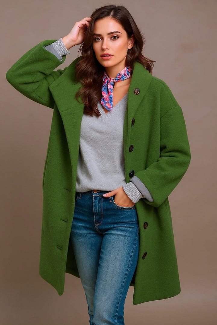 Freja – Everyday Coat, Mid-Length & Cozy