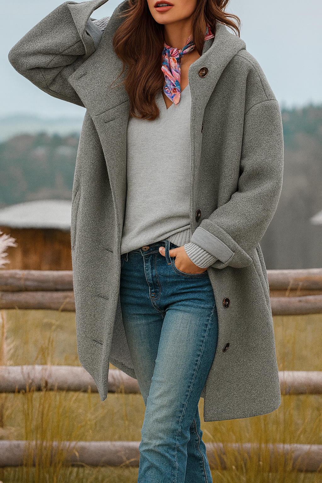 Freja – Everyday Coat, Mid-Length & Cozy