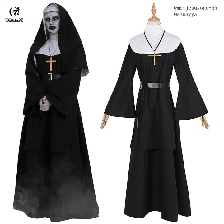 The Nun Cosplay Costume