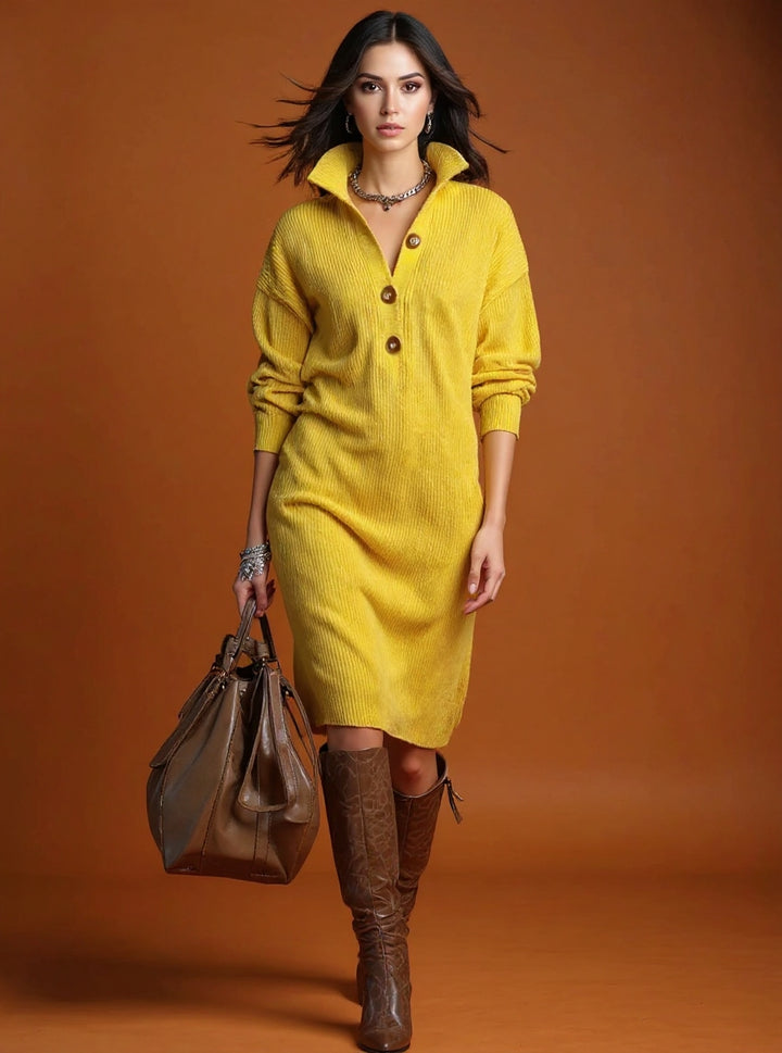 Judi | Elegant Sweater Dress