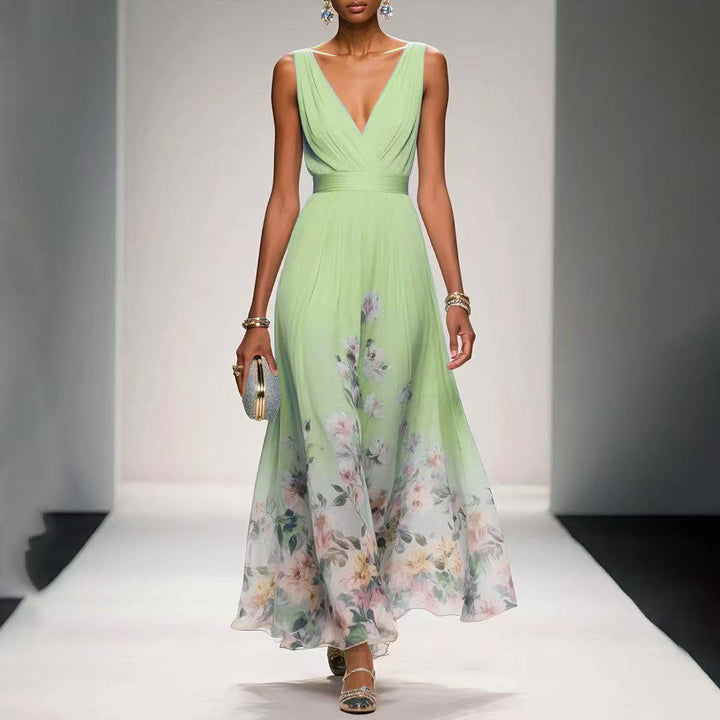 Cindy | Elegant Summer Dress - La femme Toronto