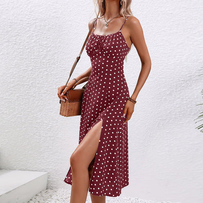 Xavienna – Polka Dot Midi Dress