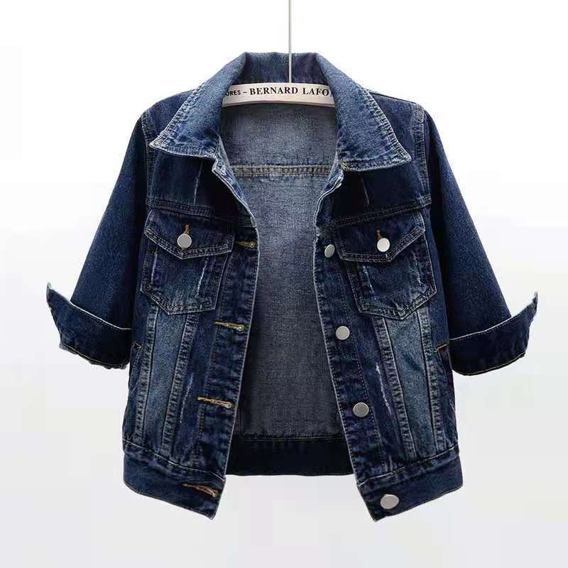 Riley – Classic Denim Jacket - La femme Toronto