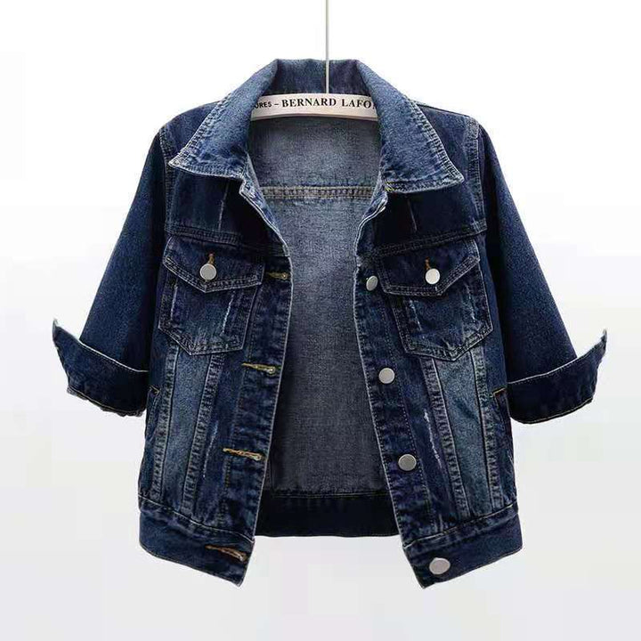 Riley – Classic Denim Jacket - La femme Toronto