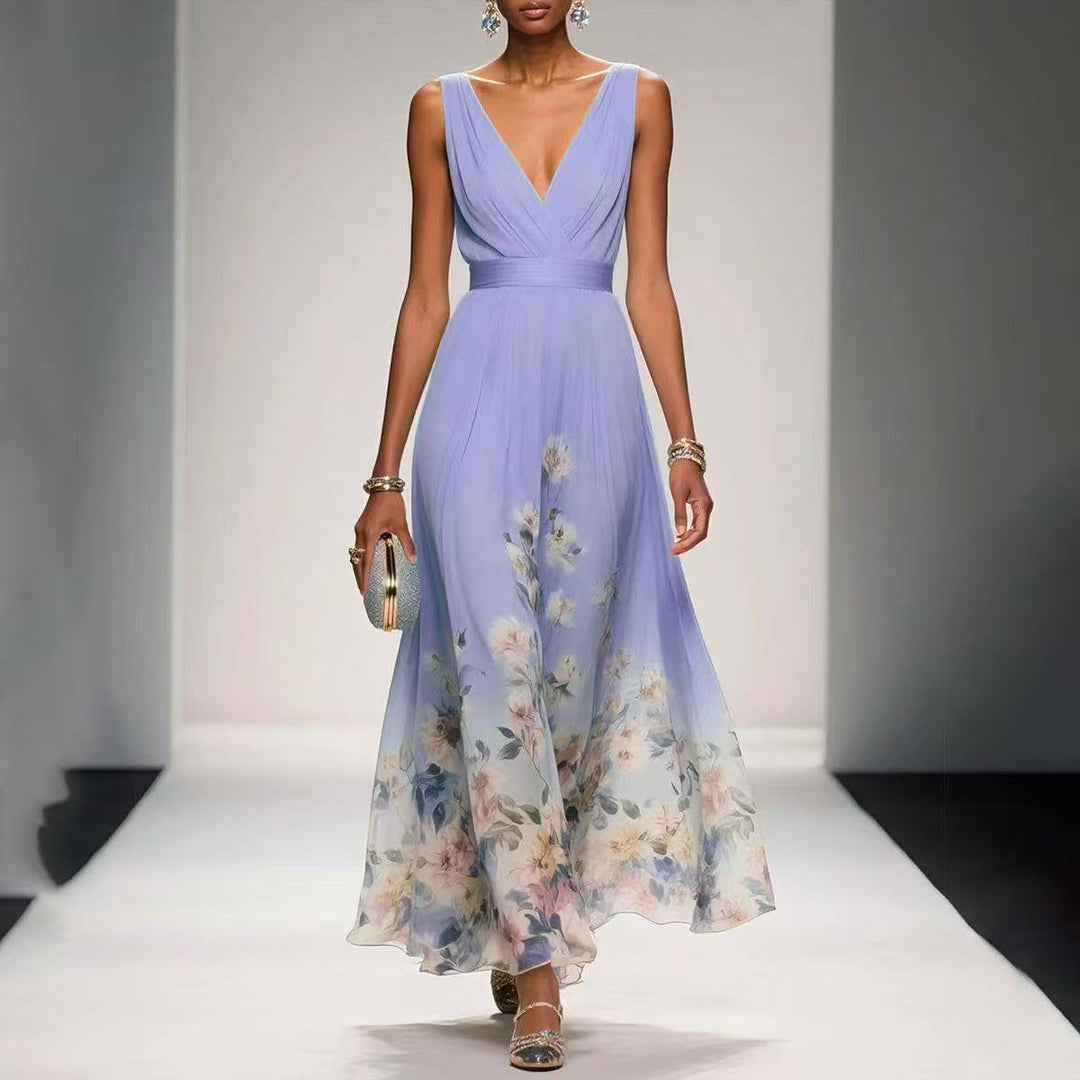 Cindy | Elegant Summer Dress - La femme Toronto