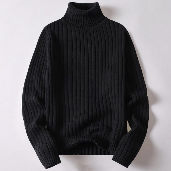 Nora | Elegant Cashmere Turtleneck Sweater - La femme Toronto