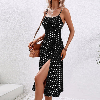 Xavienna – Polka Dot Midi Dress