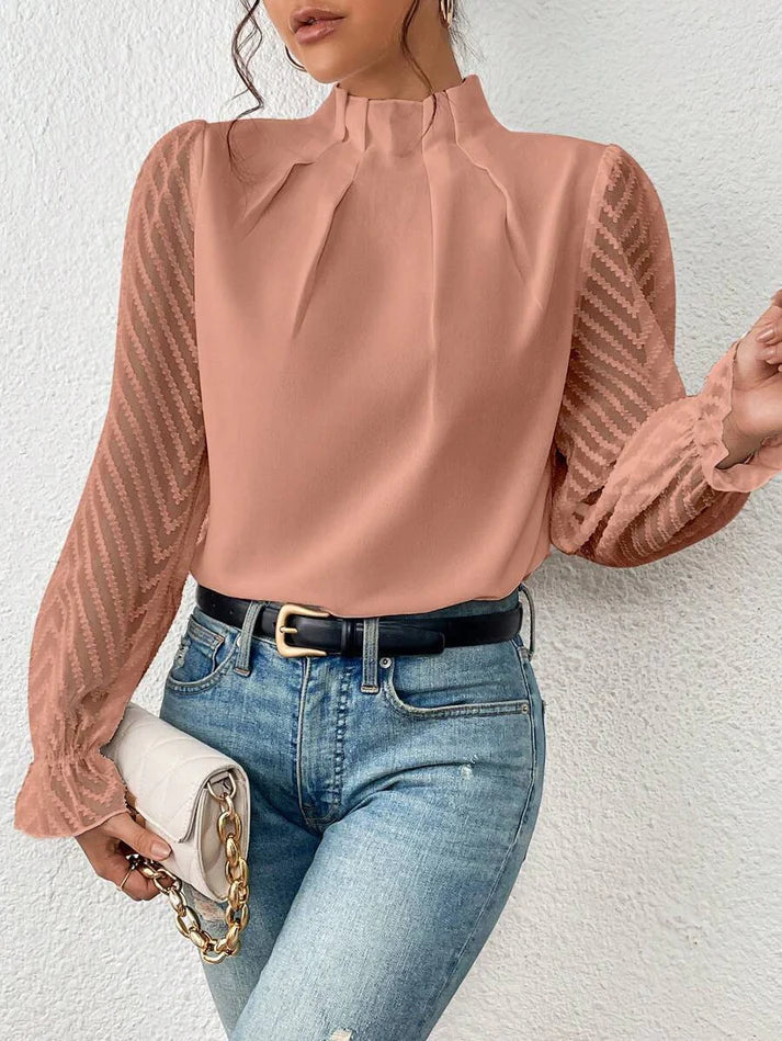 Shelly – Elegant Blouse - La femme Toronto