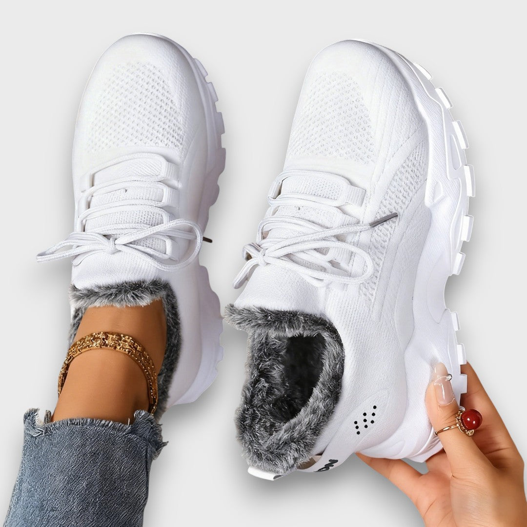 Betty – Comfortable Lace-Up Winter Sneakers