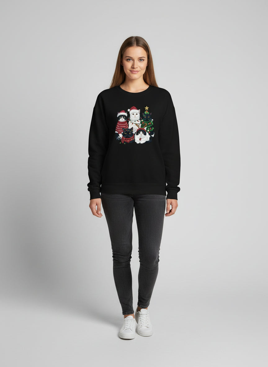 Catty- Christmas Cat sweater